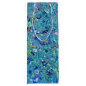 Pour Bouteille Sac cadeau Santorini Seaglass (Dos)