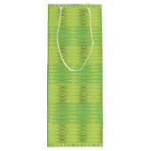 Pour Bouteille Sac cadeau Spiral Vert (Dos)