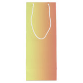 Pour Bouteille Sac cadeau - Stripes arc-en-ciel verticales (Dos)