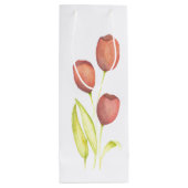 Pour Bouteille Sac cadeau Tulip (Dos)