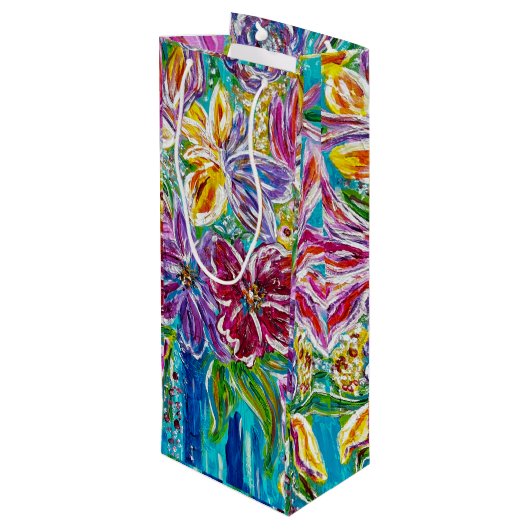 Pour Bouteille Sac cadeau vin (Dos Angle)