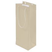 Pour Bouteille Sac cadeau VINS AVEC MONOGRAMME PERSONNALISABLE (Dos Angle)