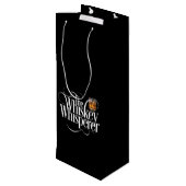 Pour Bouteille Sac cadeau Whiskey Whisperer (Dos Angle)
