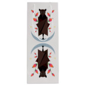 Pour Bouteille Sac cadeau Winel Fox volant (Dos)