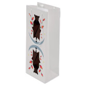 Pour Bouteille Sac cadeau Winel Fox volant (Devant Angle)