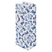 Pour Bouteille Sac de cadeau de papillons (Dos Angle)