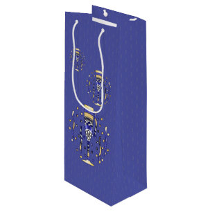 Pour Bouteille Sac de cadeau de toast du Nouvel An