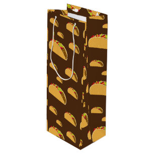 Pour Bouteille Taco Mardi Design - Sac Cadeau - Vin