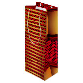 Pour Bouteille Vin - Vin - Sac cadeau (Dos Angle)
