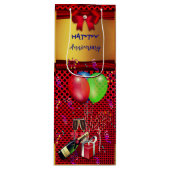 Pour Bouteille Vin - Vin - Sac cadeau (Devant)