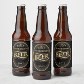 Pour Bouteilles De Bière Beer Design Home Brew Étiquette (Bouteilles)