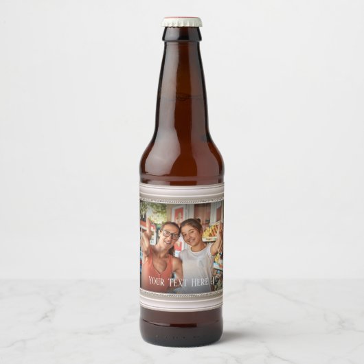Pour Bouteilles De Bière Étiquette à vin (Devant)