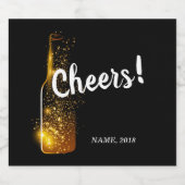 Pour Bouteilles De Bière Étiquette VIN - applaudissements, n'importe quelle (Étiquettes simples)