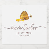 Pour Bouteilles De Bière Maman à Bee Bee Étiquette (Étiquettes simples)