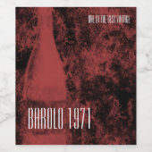 Pour Bouteilles De Vin Bouteille avec étiquette (Étiquettes simples)