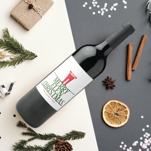 Pour Bouteilles De Vin Elf Shenanigans "Moonshine" Vin/Bière Étiquette