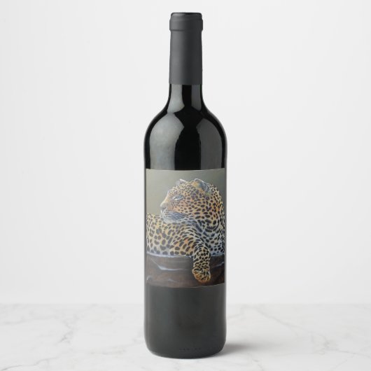 Pour Bouteilles De Vin Étiquette (Devant)