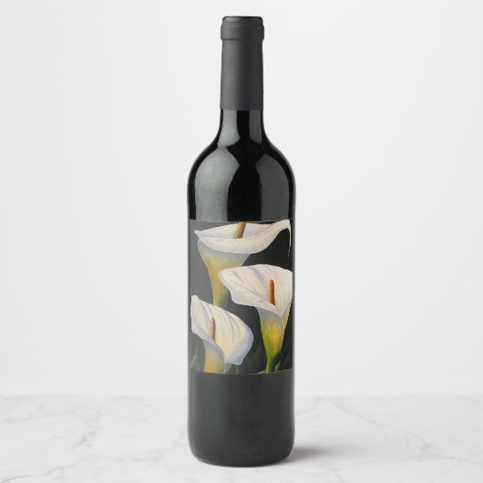 Pour Bouteilles De Vin Étiquette (Devant)