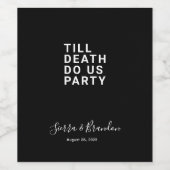 Pour Bouteilles De Vin Étiquette cadeau (Étiquettes simples)