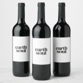 Pour Bouteilles De Vin Étiquette Cadeau (Bouteilles)