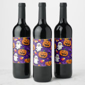 Pour Bouteilles De Vin Étiquette d'Halloween (Bouteilles)