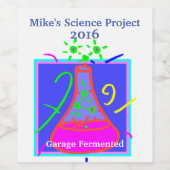 Pour Bouteilles De Vin Maison humoristique Étiquette sur mesure (Étiquettes simples)