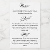 Pour Bouteilles De Vin Vanilla Extrait Utilisation apothecaire étiquettes (Étiquettes simples)