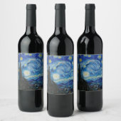 POUR BOUTEILLES DE VIN VINS ÉTIQUETTE : VAN GOGH : STARRY NIGHT (Bouteilles)