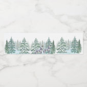 Pour Bouteilles D'eau Baby shower d'animaux forestiers Étiquette de bout (Étiquettes simples)