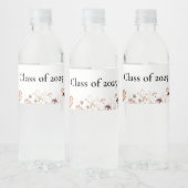 Pour Bouteilles D'eau Boho Floral Bottle Étiquette (Bouteilles)