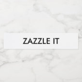 Pour Bouteilles D'eau Bouteille personnalisée Étiquette vierge (Étiquettes simples)