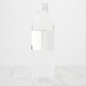 Pour Bouteilles D'eau Classic Golf Anniversaire Étiquette bouteille d'ea (Dos)