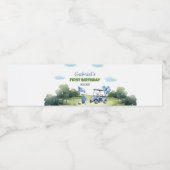 Pour Bouteilles D'eau Classic Golf Anniversaire Étiquette bouteille d'ea (Étiquettes simples)