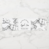 Pour Bouteilles D'eau Croquis Étiquette d'enveloppement de confiture d'A (Étiquettes simples)