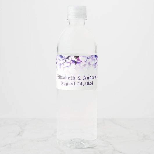 Pour Bouteilles D'eau Ensemble de Étiquette de nourriture et de boisson (Devant)