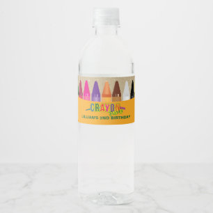 Pour Bouteilles D'eau Étiquette couleur Crayon