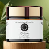 Pour Bouteilles D'eau Étiquette de bocal blanc imperméable avec logo