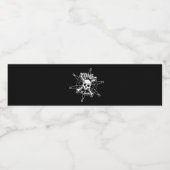 Pour Bouteilles D'eau Étiquette de bouteille de pirate (Étiquettes simples)