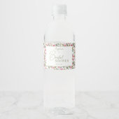 Pour Bouteilles D'eau Étiquette de nourriture et de boisson Ensemble dou (Devant)