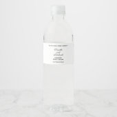 Pour Bouteilles D'eau Étiquette de pot de cosmétiques étanche de style c (Devant)