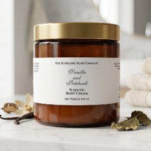 Pour Bouteilles D'eau Étiquette de pot de cosmétiques étanche de style c