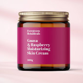 Pour Bouteilles D'eau Étiquette de pot moderne à eau rose chaud