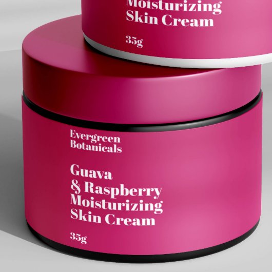 Pour Bouteilles D'eau Étiquette de pot moderne à eau rose chaud