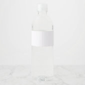 Pour Bouteilles D'eau Étiquette du drapeau américain (Dos)