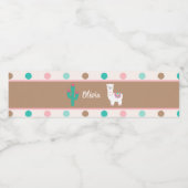 Pour Bouteilles D'eau Étiquette Llama (Étiquettes simples)