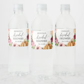 Pour Bouteilles D'eau Fête des mariées Bliss Automne Étiquette de boutei (Bouteilles)