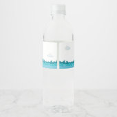 Pour Bouteilles D'eau Noah's Ark Birthday Water Bottle étiquette (Dos)