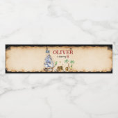 Pour Bouteilles D'eau Pirate Bird'Anniversaire Étiquette de bouteille d' (Étiquettes simples)