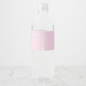 Pour Bouteilles D'eau Royal Princess Celebration Water Bottle Étiquette (Dos)