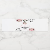 Pour Bouteilles D'eau Vache Anniversaire Fête Étiquette de bouteille d'e (Étiquettes simples)